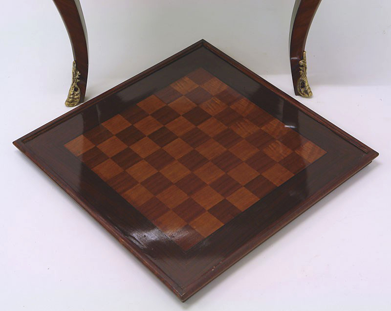Abnehmbare Schachspielfläche