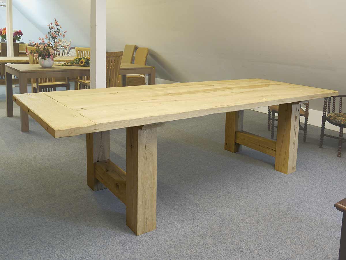 Tisch Esstisch Esszimmertisch aus Eiche massiv für 14 ...