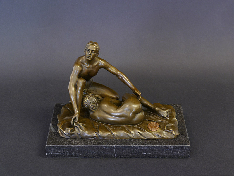 Bronzefiguren Sexspiel