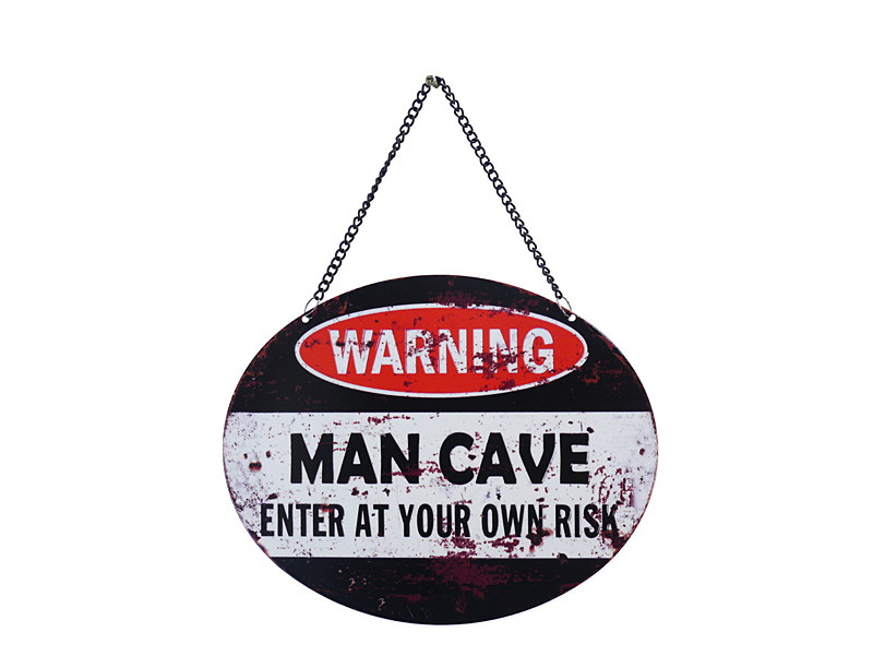 man cave enter at your own risk