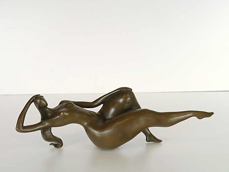 Erotische Skulptur aus Bronze